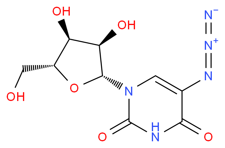 5-Azido Uridine_Molecular_structure_CAS_1355028-82-8)