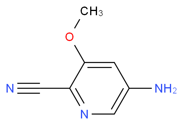 5-Amino-2-cyano-3-methoxypyridine_Molecular_structure_CAS_573762-39-7)