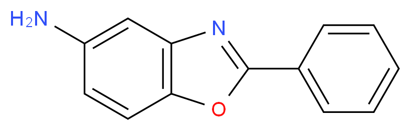 2-phenyl-1,3-benzoxazol-5-amine_Molecular_structure_CAS_41373-37-9)