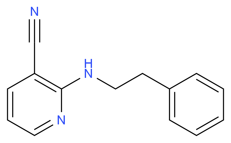 2-[(2-Phenylethyl)amino]nicotinonitrile_Molecular_structure_CAS_)