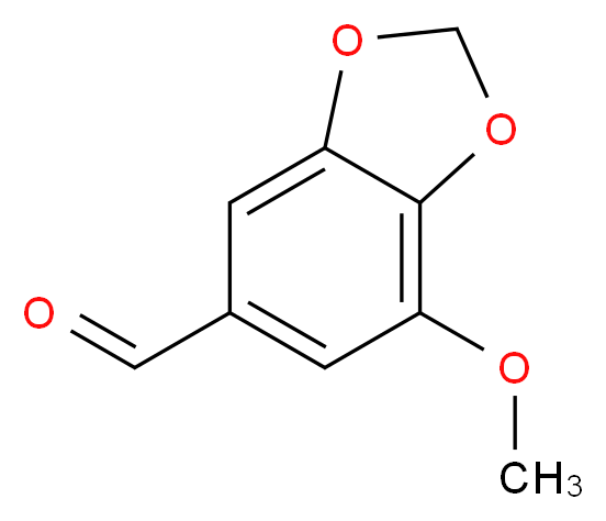 7-Methoxy-benzo[1,3]dioxole-5-carbaldehyde_Molecular_structure_CAS_)