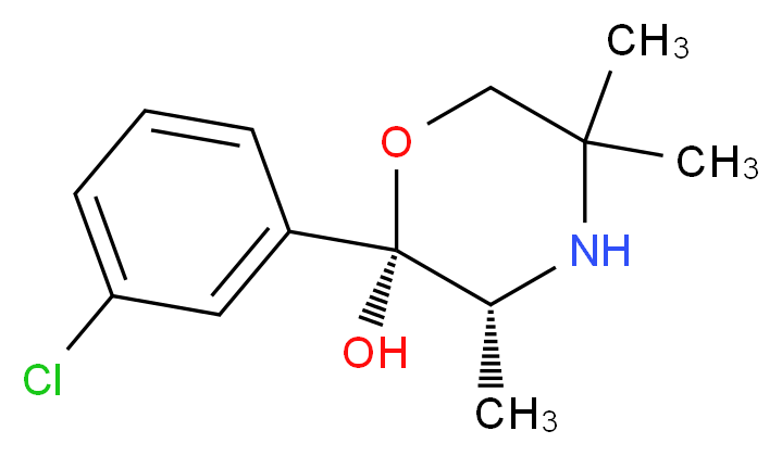 (R,R)-Hydroxy Bupropion_Molecular_structure_CAS_192374-15-5)