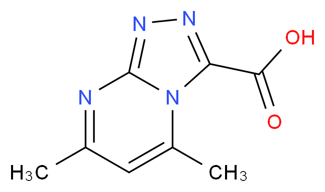 5,7-Dimethyl[1,2,4]triazolo[4,3-a]pyrimidine-3-carboxylic acid_Molecular_structure_CAS_842972-32-1)