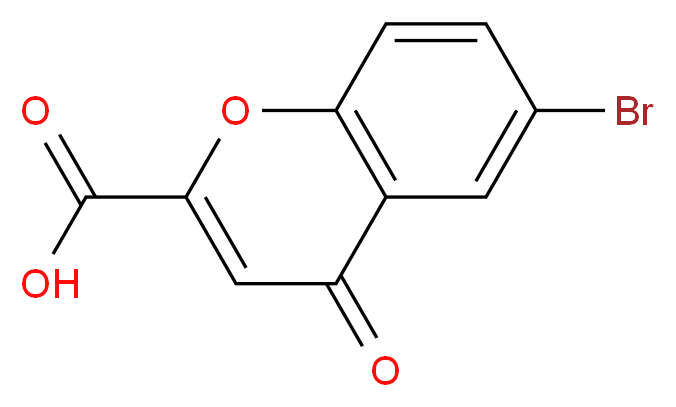 6-bromo-4-oxo-4H-chromene-2-carboxylic acid_Molecular_structure_CAS_)