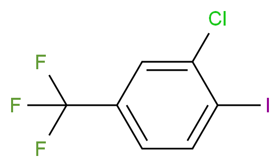 3-Chloro-4-iodobenzotrifluoride 97%_Molecular_structure_CAS_141738-80-9)