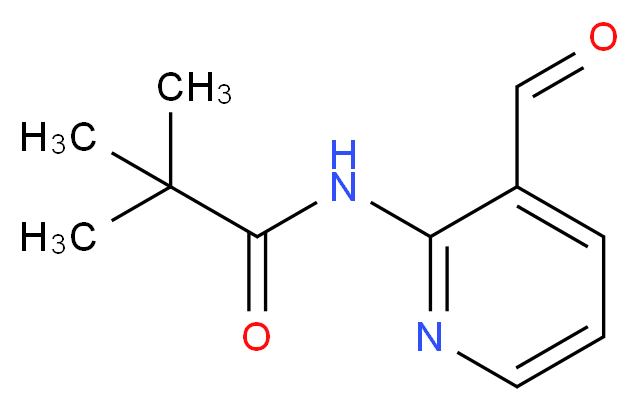 N-(3-Formyl-pyridin-2-yl)-2,2-dimethyl-propionamide_Molecular_structure_CAS_86847-64-5)