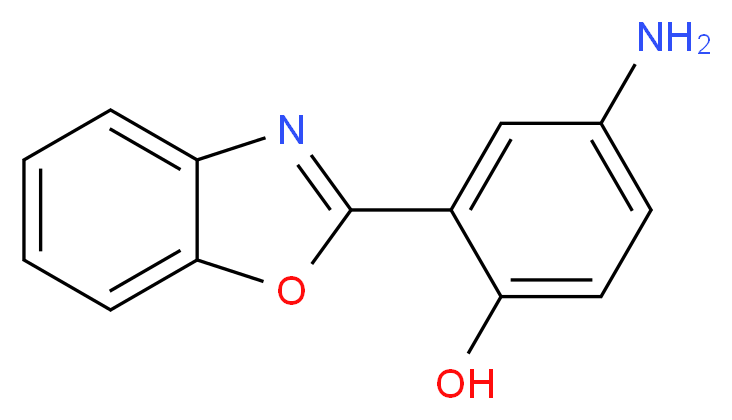 4-amino-2-(benzo[d]oxazol-2-yl)phenol_Molecular_structure_CAS_)