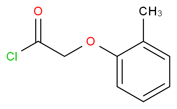 (2-Methylphenoxy)acetyl chloride_Molecular_structure_CAS_)