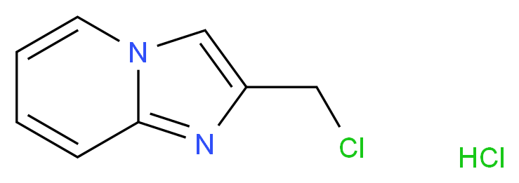 2-Chloromethylimidazo[1,2-a]pyridine hydrochloride_Molecular_structure_CAS_112230-20-3)