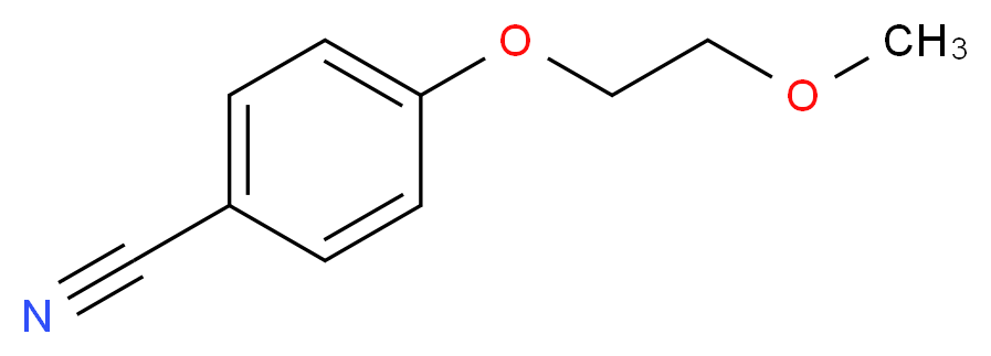 4-(2-methoxyethoxy)benzonitrile_Molecular_structure_CAS_80407-66-5)