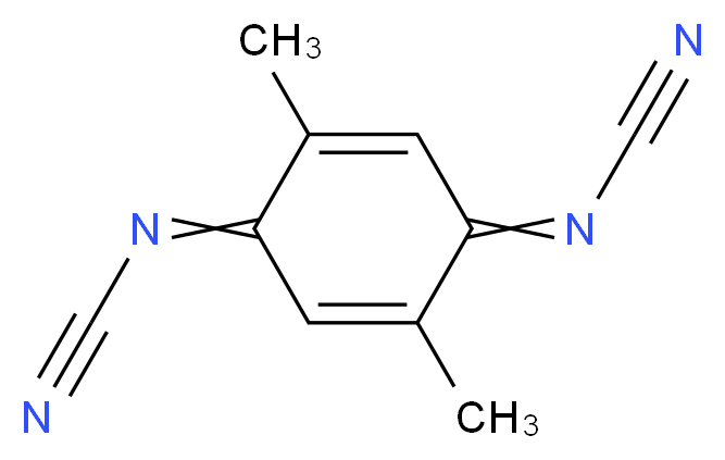 N,N′-(2,5-Dimethyl-2,5-cyclohexadiene-1,4-diylidene)biscyanamide_Molecular_structure_CAS_98507-06-3)