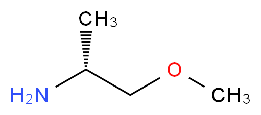 (2R)-1-methoxypropan-2-amine_Molecular_structure_CAS_)