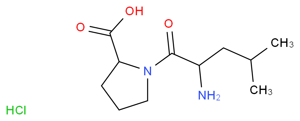 Leu-Pro hydrochloride_Molecular_structure_CAS_87178-63-0)
