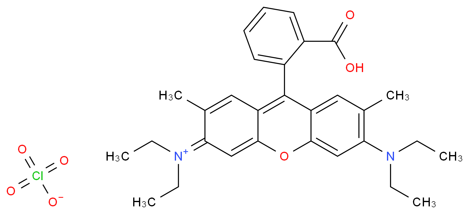 RHODAMINE 3B PERCHLORATE_Molecular_structure_CAS_62669-66-3)