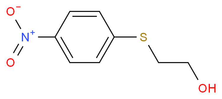 2-Hydroxyethyl 4-nitrophenyl sulfide_Molecular_structure_CAS_13287-76-8)