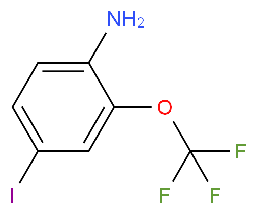 4-Iodo-2-(trifluoromethoxy)aniline_Molecular_structure_CAS_)