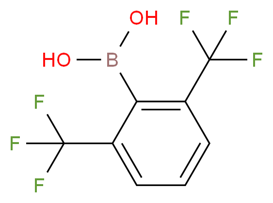 2,6-Bis(trifluoromethyl)benzeneboronic acid_Molecular_structure_CAS_681812-07-7)