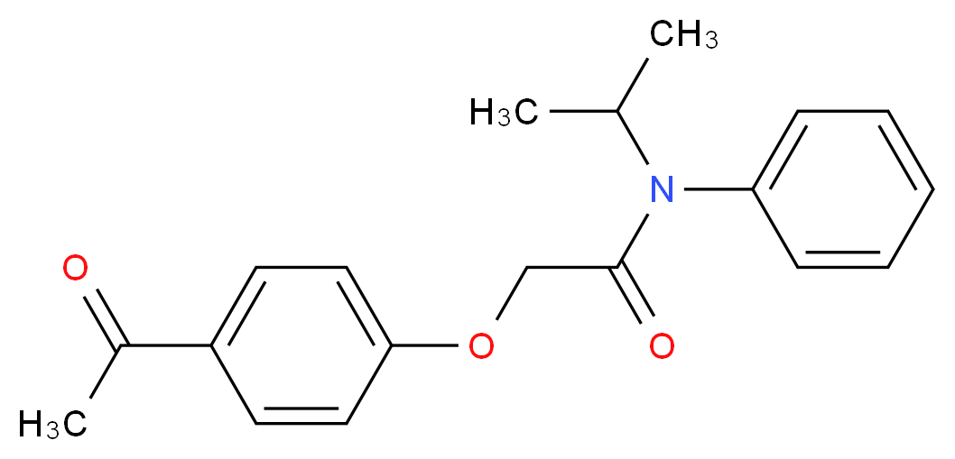 2-(4-Acetyl-phenoxy)-N-isopropyl-N-phenyl-acetamide_Molecular_structure_CAS_)