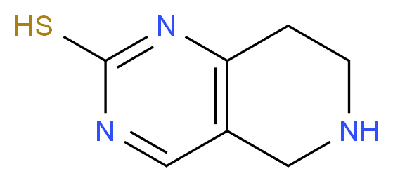 5,6,7,8-tetrahydropyrido[4,3-d]pyrimidine-2-thiol_Molecular_structure_CAS_)