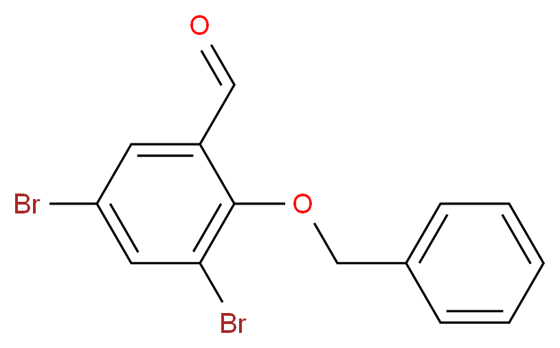 2-(benzyloxy)-3,5-dibromobenzaldehyde_Molecular_structure_CAS_61657-63-4)