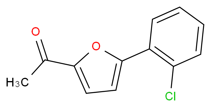 1-[5-(2-chlorophenyl)-2-furyl]ethanone_Molecular_structure_CAS_675596-28-8)