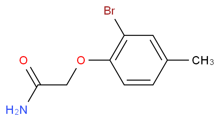 2-(2-bromo-4-methylphenoxy)acetamide_Molecular_structure_CAS_102066-01-3)