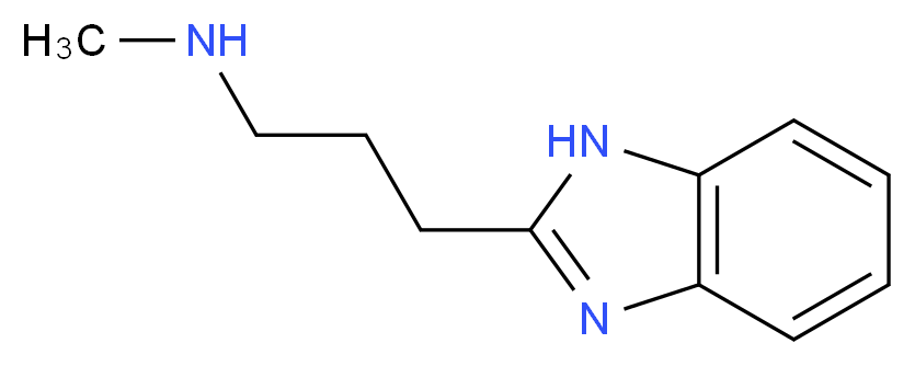 3-(1H-benzimidazol-2-yl)-N-methylpropan-1-amine_Molecular_structure_CAS_64137-52-6)