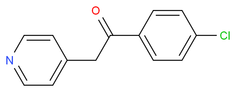 1-(4-CHLORO-PHENYL)-2-PYRIDIN-4-YL-ETHANONE_Molecular_structure_CAS_58158-45-5)