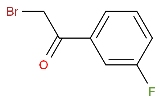 2-bromo-1-(3-fluorophenyl)ethan-1-one_Molecular_structure_CAS_53631-18-8)