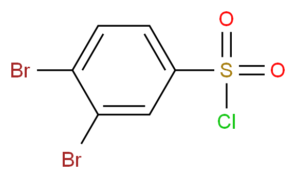 3,4-Dibromobenzenesulfonyl chloride_Molecular_structure_CAS_81903-80-2)
