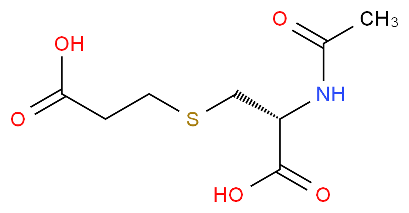 (R)-2-acetamido-3-(2-carboxyethylthio)propanoic acid_Molecular_structure_CAS_51868-61-2)