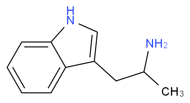 α-Methyltryptamine Hydrochloride_Molecular_structure_CAS_879-36-7)