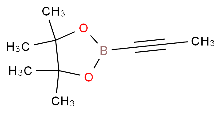 4,4,5,5-tetramethyl-2-(1-propyn-1-yl)-1,3,2-dioxaborolane_Molecular_structure_CAS_347389-75-7)