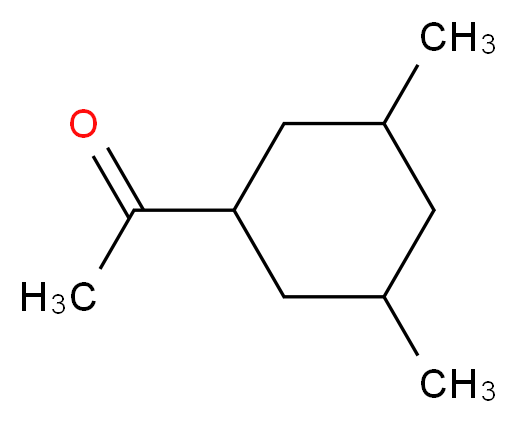 1-(3,5-dimethylcyclohexyl)ethan-1-one_Molecular_structure_CAS_)