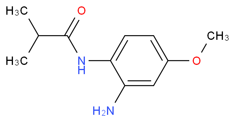 N-(2-amino-4-methoxyphenyl)-2-methylpropanamide_Molecular_structure_CAS_436090-31-2)
