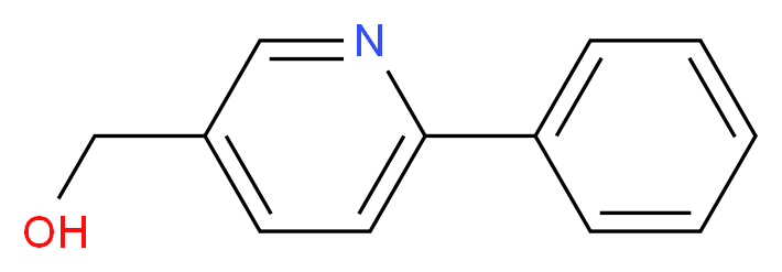 (6-Phenylpyridin-3-yl)methanol_Molecular_structure_CAS_4634-09-7)