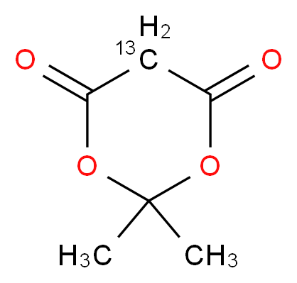 Meldrum's Acid-13C_Molecular_structure_CAS_123254-02-4)