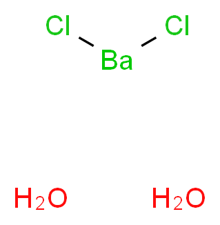 Barium chloride dihydrate_Molecular_structure_CAS_10326-27-9)