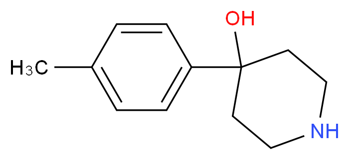4-p-Tolyl-piperidin-4-ol_Molecular_structure_CAS_)