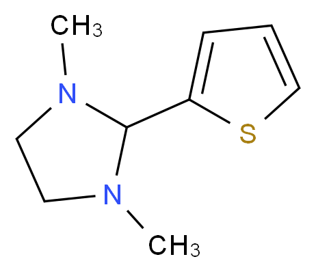 1,3-dimethyl-2-(2-thienyl)imidazolidine_Molecular_structure_CAS_)