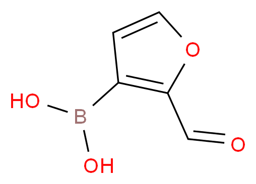 2-FORMYLFURAN-3-BORONIC ACID_Molecular_structure_CAS_27339-37-3)