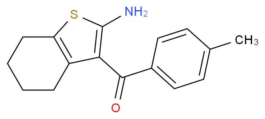 (2-Amino-4,5,6,7-tetrahydro-1-benzothien-3-yl)-(4-methylphenyl)methanone_Molecular_structure_CAS_247206-89-9)