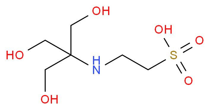 2-(2-Hydroxy-1,1-Dihydroxymethyl-Ethylamino)-Ethanesulfonic Acid_Molecular_structure_CAS_7365-44-8)