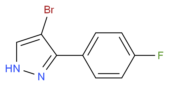 4-bromo-3-(4-fluorophenyl)-1H-pyrazole_Molecular_structure_CAS_)