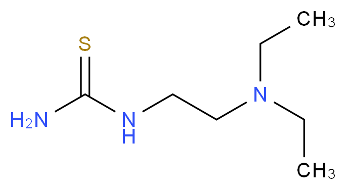 N-[2-(diethylamino)ethyl]thiourea_Molecular_structure_CAS_)