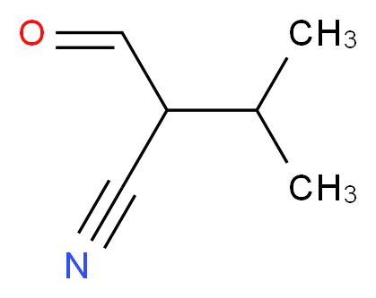 2-formyl-3-methylbutanenitrile_Molecular_structure_CAS_)