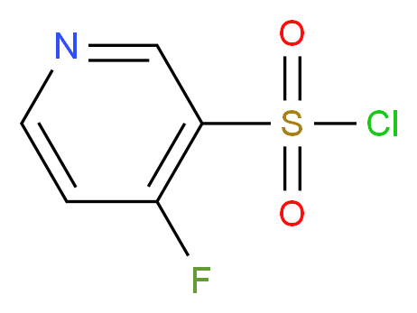 4-fluoropyridine-3-sulfonyl chloride_Molecular_structure_CAS_1060809-59-7)