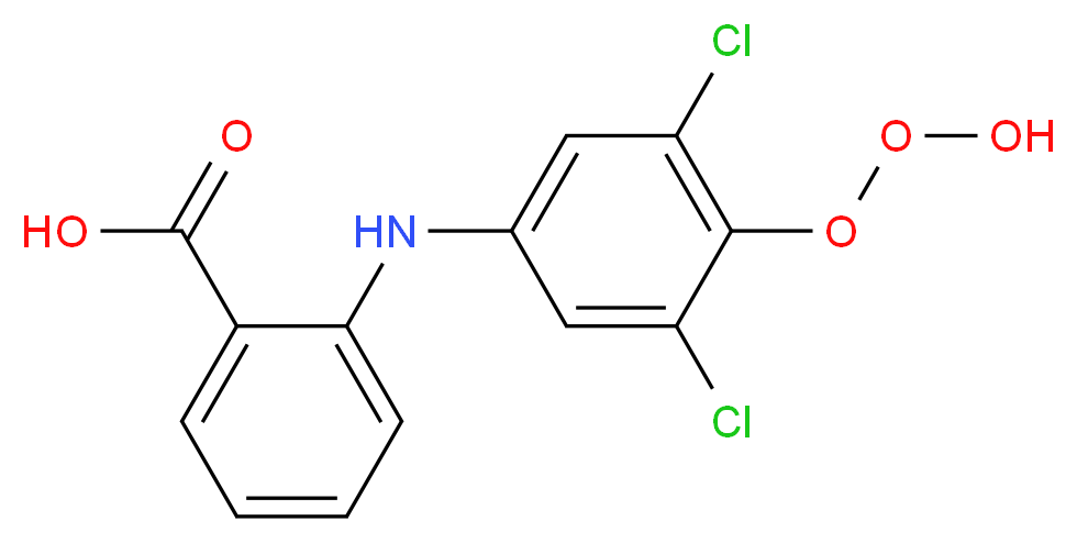 2-[3,5-DICHLORO-4-(2-{2-[2(2-MERCAPTOETHOXY)ETHOXY]ETHOXY}ETHOXY)PHENYLAMINO]BENZOIC ACID_Molecular_structure_CAS_)