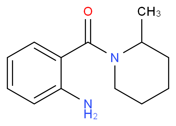 2-[(2-methyl-1-piperidinyl)carbonyl]aniline_Molecular_structure_CAS_159180-70-8)