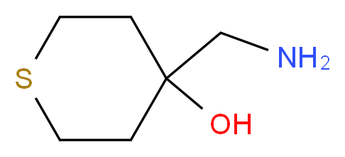 4-(aminomethyl)thian-4-ol_Molecular_structure_CAS_)